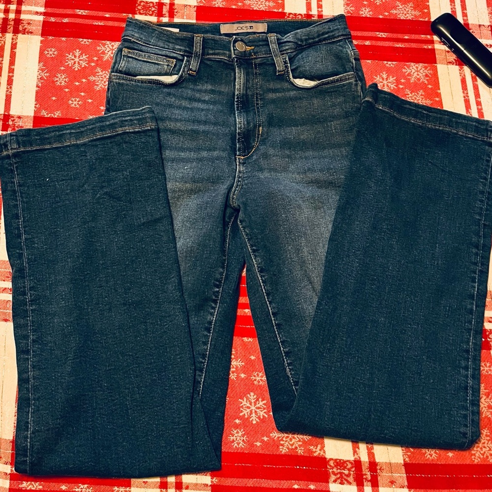 Joe's Jeans Women's Dark Blue Straight Leg Denim